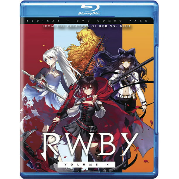 RWBY: Volume 4 (Blu-ray + DVD) - Walmart.com - Walmart.com