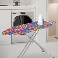 thumbnail image 2 of HELLHERO Geometric Patterns Iron Padding Covers for Fade - Proof 15x54 Inches Polyester Elastic Edge Non Stick, 2 of 6