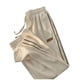 thumbnail image 1 of Pantalones largos para hombre, moda informal, lisos, gruesos, con bolsillos, cordón ajustable, pantalones deportivos cargo para exteriores, pantalones de poliéster para hombre, 1 of 4