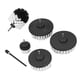 thumbnail image 1 of Cepillos De Fregado Eléctrico, Cepillo De Taladro Cerdas Fuertes De 0,2-0,4 Mm Fácil De Instalar Vástago Hexagonal De 1/4 Pulg. Con Varilla De Extensión Para Baño Para Piscina ANGGREK PP Drill Brush Kit, 1 of 8