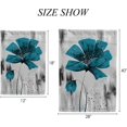 thumbnail image 2 of GZHJMY Garden Flag Double Sided Blue Gray Flower Art, Fade Resistant Yard Flag Durable Banner Indoor Outdoor Home Decor 28x40 Inch Yard Flags, 2 of 7