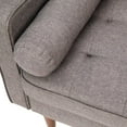 thumbnail image 3 of Flash Furniture Hudson Living Room Sofa, Slate Gray Fabric, 3 of 12