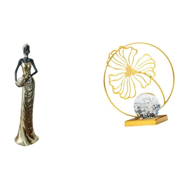 Figura de escritorio,Artesanía de escritorio con figuras africanas coleccionables,Estatua de hoja,Estatua de hoja para decoración del hogar,manualidades y obras de arte.,Escultura de hoja