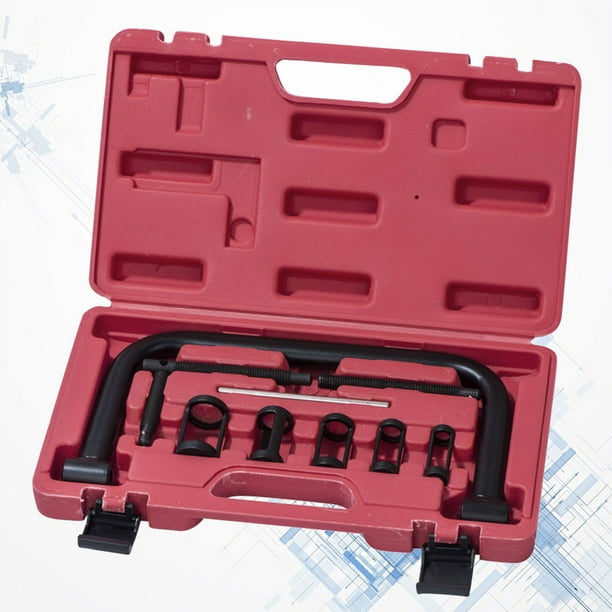 10Pcs Car Engine Cylinder Head Valve Spring Compressor Remove Install Tool Clamp Set ATVs