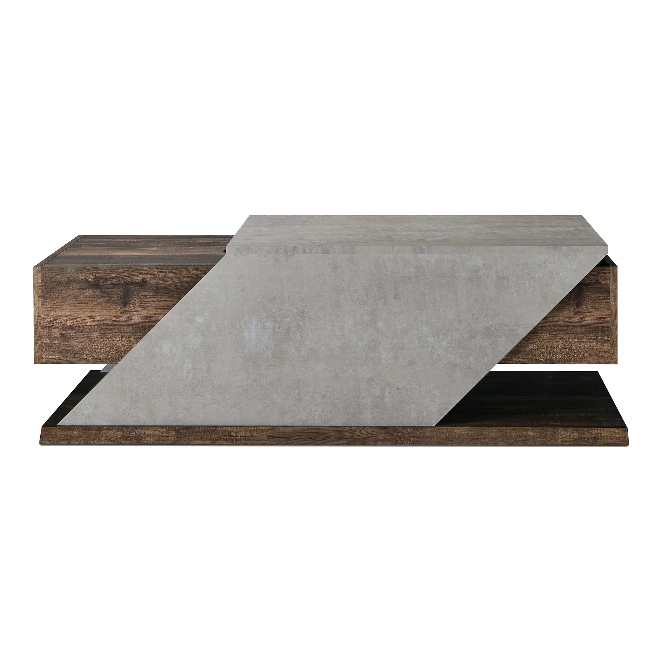 Furniture of America Drury Lift-Top Coffee Table, Reclaimed Oak