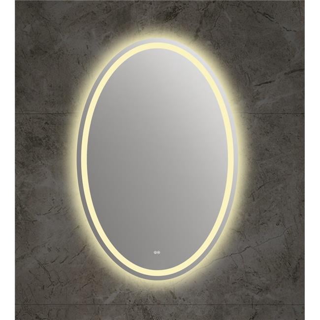 Chloe Lighting CH9M052BW42-LOV Speculo Miroir DEL Rétroéclairé 4000K, Blanc Wam - 28 Po