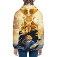 thumbnail image 3 of Kids The Legend of Zelda Hooded Sweatshirt 3D Pullover Hoodie for Girls Boys with Pocket, 3 of 6