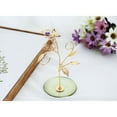 thumbnail image 4 of Matashi 24k Gold Plated Jewelry Stand – Elegant Floral and Butterfly Design Home Jewelry Display Stand for Hanging Earrings, Necklace, etc, 4 of 5