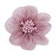 thumbnail image 1 of Xiao Hua 10 flores de organza con apliques de cuentas (rosa A), 1 of 5