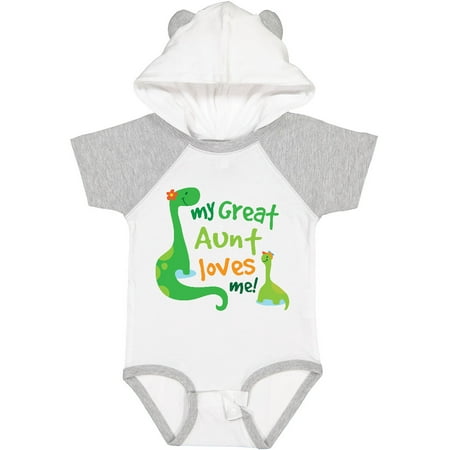 

Inktastic My Great Aunt Loves Me Gift Baby Boy Bodysuit