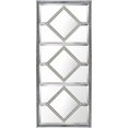 thumbnail image 1 of Miroir Biseauté Design Carrés Argentés, 1 of 1