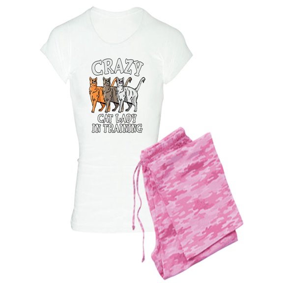 CafePress - Crazy Cat Lady - Women's Light Pajamas