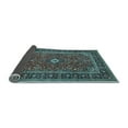 thumbnail image 2 of Ahgly Company Indoor Square Persian Light Blue Traditional Area Rugs, 4' Square, 2 of 4