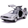 thumbnail image 2 of Vehículo Delorean Jada Toys Volver al Futuro II Time Machine 1:32 Plateado, 2 of 3