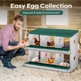thumbnail image 2 of GloryStar Chicken Nesting Box with Large Vented Hole – Metal Egg Laying Boxes with Organized Compartments for Chickens That Support Everyday Egg Collection in the Coop and Provide a User-Friendly, 2 of 7