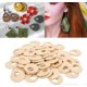 thumbnail image 4 of Pendientes de madera en blanco Yashi 50 piezas colgantes de madera natural 40 mm, 4 of 5