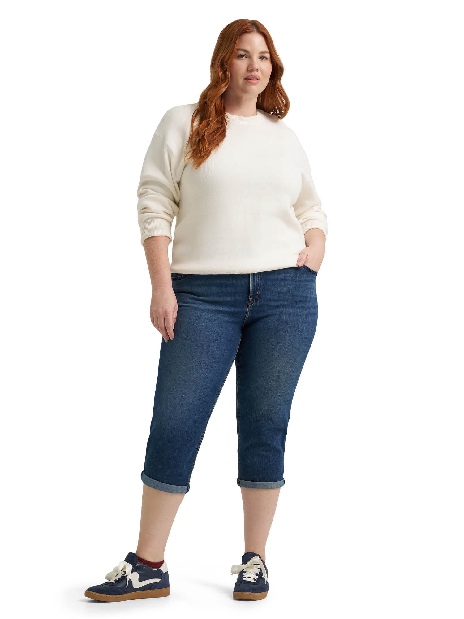 Lee® Women's and Plus 21-23" Flex Motion Capri