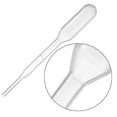 thumbnail image 3 of Uxcell 0.2ml 2.4 inch Liquid Drop Droppers Disposable Pipettes for Lab DIY Cosmetic Experiments 50 Pack, 3 of 5