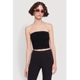 thumbnail image 2 of Women's Ribbed Knit Seamless Tube Top, 2 of 5