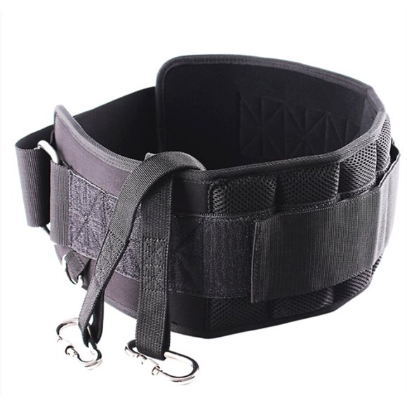 Cinturón de Entrenamiento de Fuerza Profesional para Levantamiento de Pesas, Sentadillas y Peso Muerto. Diseño Duradero y Cómodo A