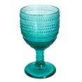 thumbnail image 2 of Wine Goblets Pearl Turquoise Goblet 11 fl oz (200ml) Wedding Goblet Glass Cups for Wine Soda, 2 of 2