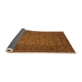thumbnail image 2 of Ahgly Company Indoor Square Abstract Orange Modern Area Rugs, 8' Square, 2 of 4
