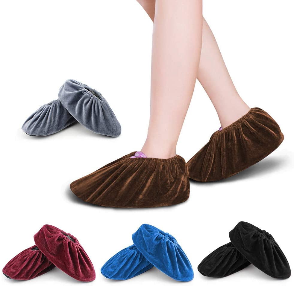 Lot De 20 Paires De Chaussons D'hôtel En éponge - Taille 36-41, Gris, Semelle EVA - Pour Spa, Maison, Invités - 9