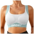 thumbnail image 1 of Brasieres de Mujer Tela de Mantequilla Sujetador Push up sin Costuras para Mujer Sujetador Deportivo Transpirable sin Aros Extra Grande, 1 of 4