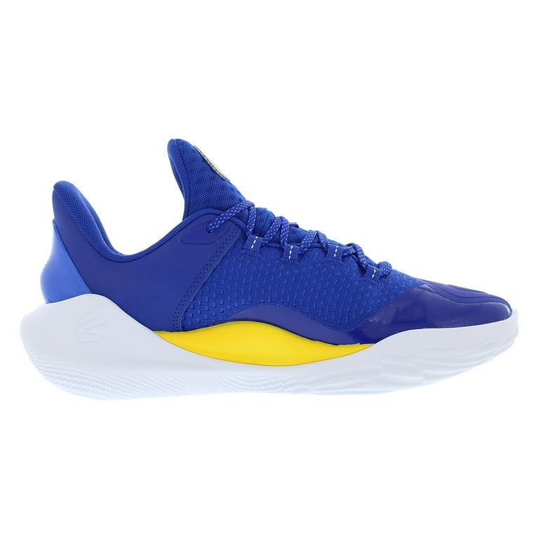 シューズ(男性用) curry 11 dub Under Armour Curry 11 Dub Unisex Shoes, Blue/Yellow, 12