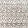 thumbnail image 2 of Bahar Charcoal 5'3" Square Traditional Square Area Rug, 2 of 6