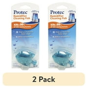 (2 pack) Protec Mist Humidifier Tank Cleaning Fish, 200-600 sq ft, Color May Vary, PC1F