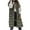 Olive Green, variant on Lovskoo 2024 Womens Winter Coats Quilted Puffer Vest Solid Color Hooded Single-Breasted Mid-Length Sleeveless Pocket Padded Jacket Olive Green