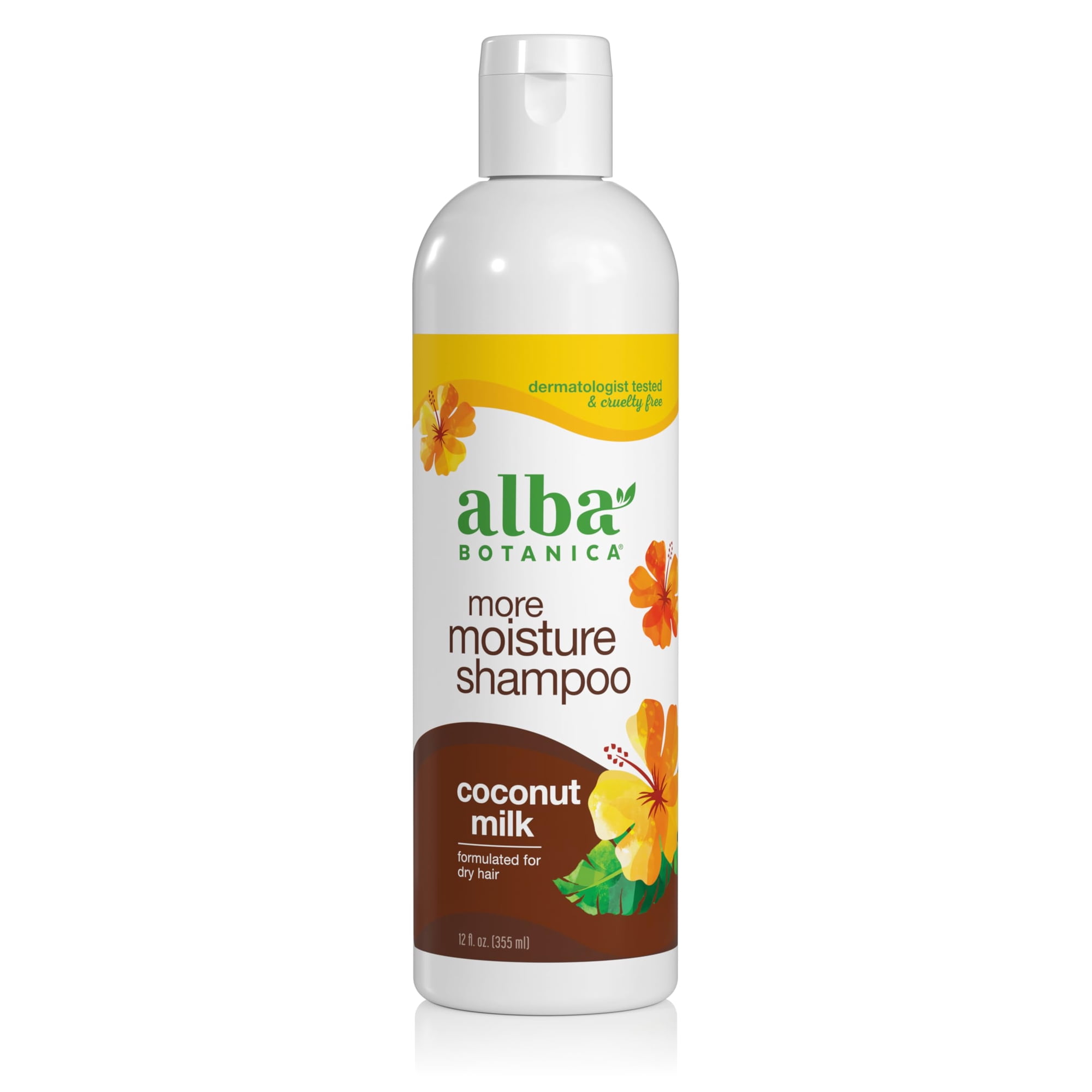 Alba Botanica More Moisture, Coconut Milk, 12 fl. oz.