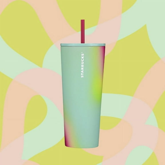Starbucks Spring 2024 Tie-Dye Multicolor Tumbler 24oz
