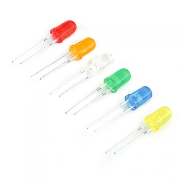 Surtido LED 200 piezas 5 mm Diodos emisores de luz Amarillo Rojo ANGGREK Otros