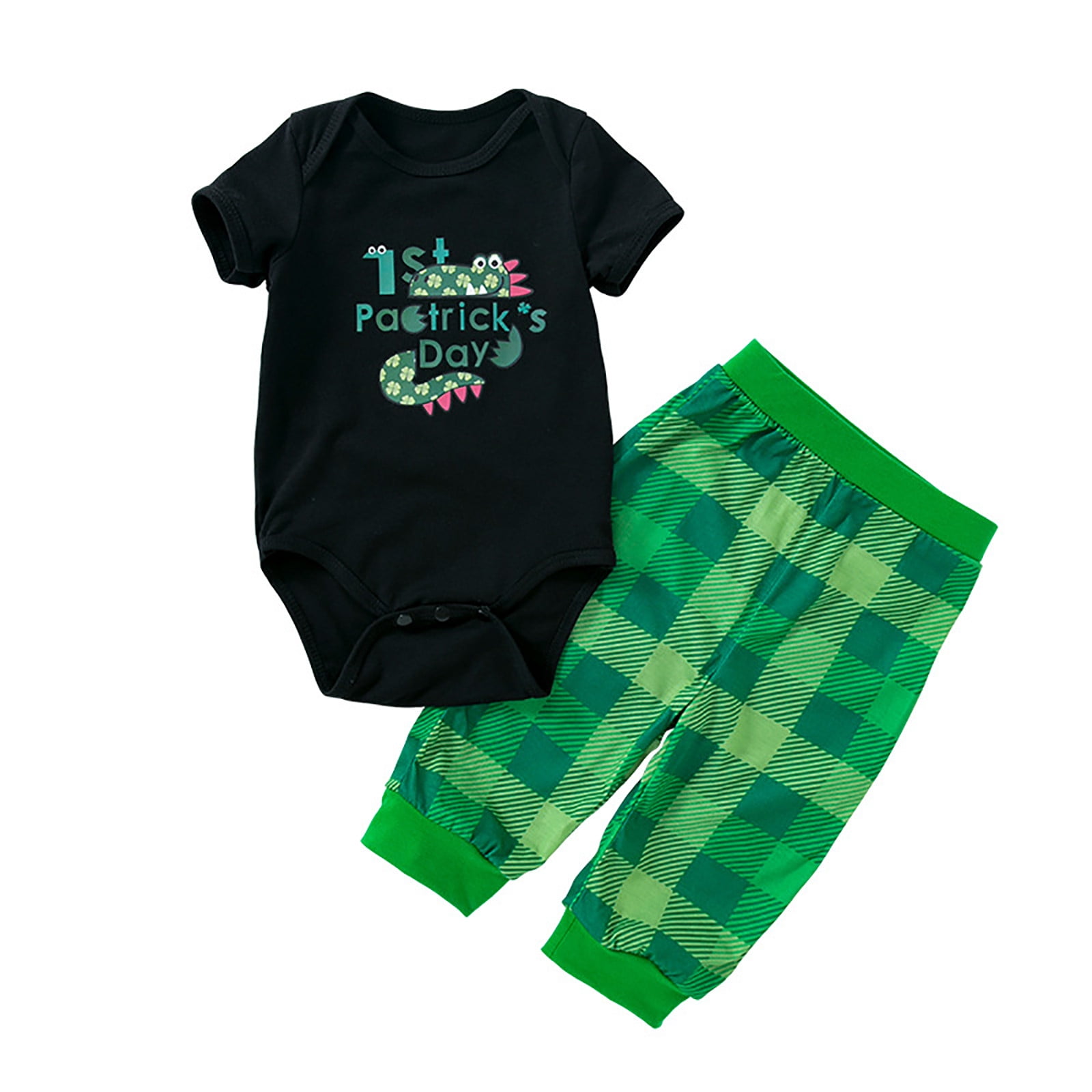 Dinosaur Baby Boy Newborn Clothes Sets Newborn Outfit Short Sleeve