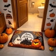 thumbnail image 5 of Halloween Floor Mat Imitation Pashm Skidproof Mat 23.62x15.74in Polyester Skidproof & Easy Clean for Bathroom Entryway Kitchen Living Room by MPOISVA, 5 of 7