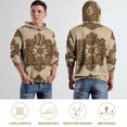 thumbnail image 5 of POBUDS Hoodie, Regular Fit Sporty Pullover Hooded Sweatshirt for Men Women Renaissance Retro XL, 5 of 6