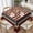 American Flag, variant on Fall Thanksgiving Square Tablecloth 54×54 Inch Water-Resistant Washable Fabric Reusable Watercolor Sunflower Pumpkin Maple Leaf Autumn Farmhous Table Cover for Decoration Indoor Outdoor Dining