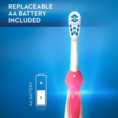 Oral-B Complete Deep Clean Battery Electric Toothbrush, White, 2 Ct