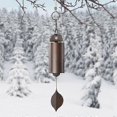 thumbnail image 4 of Windbell Metal Wind Chimes Deep Resonance Serenity Outdoors Wind Chimes Bell,Garden Decoration(1pcs, brown), 4 of 5