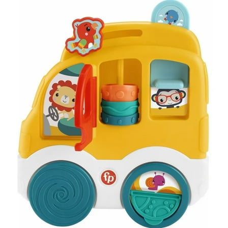 Fisher-Price Animal Friends Discovery Car for Hands On Play