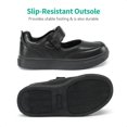 thumbnail image 2 of Zapatillas tipo Mary Jane para niñas DREAM PAIRS Talla 10 Negro Plano, 2 of 7