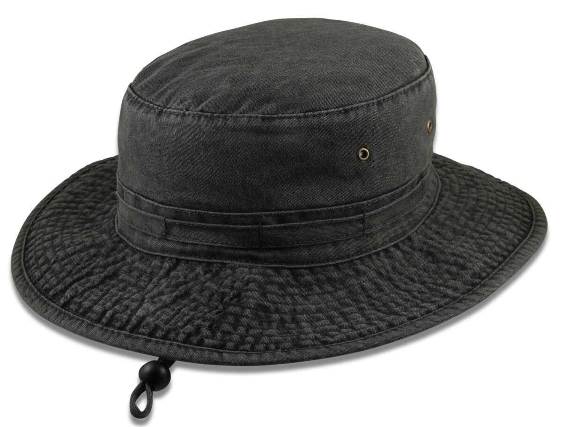 Extra Big Fishing Hats (Reversible)Black