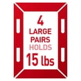 thumbnail image 2 of Tiras para colgar cuadros Command, 6,8 kg, 14 pares, color blanco, 2 of 6