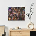 thumbnail image 7 of Saiise Five Nights At Freddy'S Frameless Canvas Wall Art - Abstract Modern Artwork for Living Room, Bedroom, Office - Ready to Hang, Vibrant Colors, Ideal Gift Idea- 8"x10", 7 of 7