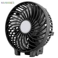 thumbnail image 2 of BadPiggies Mini Handheld Fan Foldable Desk Fan Small Personal Portable Table Fan with Battery USB Rechargeable (Black), 2 of 9