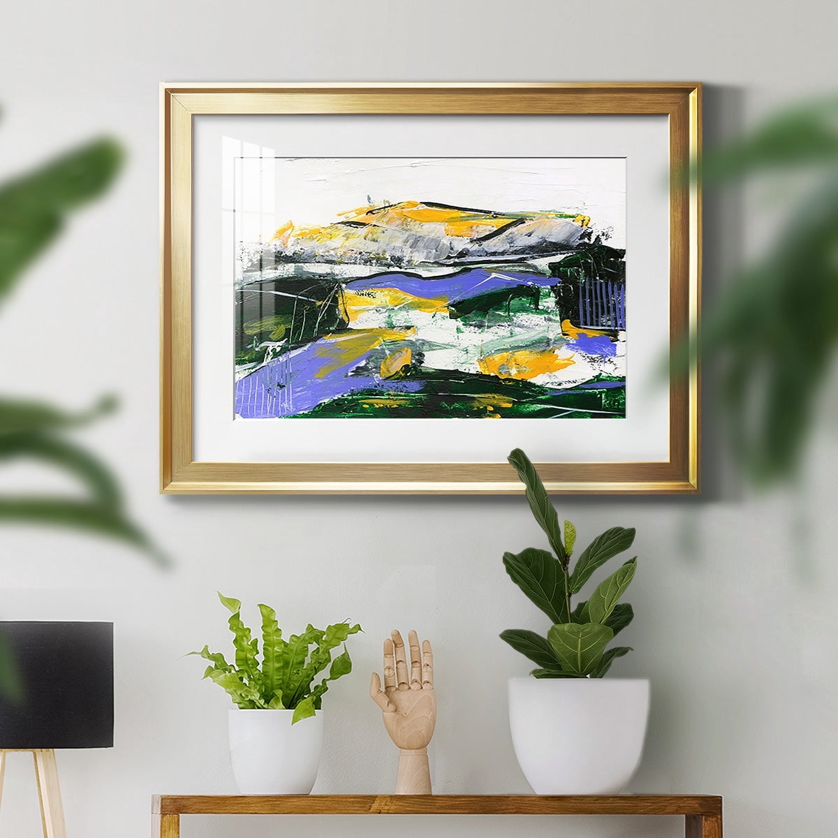 Silent Mountain I Premium Framed Print - Ready to Hang
