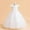 White, variant on NAISIBABY Floral Dress for Girls (7-14T), Ruffles Sleeve Embroidered Mesh Elegant Bow Birthday Wedding Pageant Princess Dress Pink 12T
