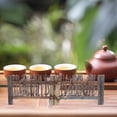 thumbnail image 4 of DECORNIJIA 1Pcs Mini Bamboo Fence Handcrafted for Garden Enthusiasts 13.44X3.97X0.75In, 4 of 6